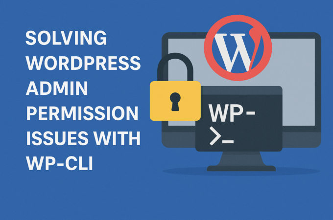 Solving WordPress Admin Permission Issues with WP-CLI
