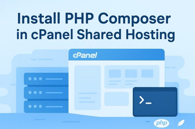 How to Install PHP Composer in cPanel Shared Hosting